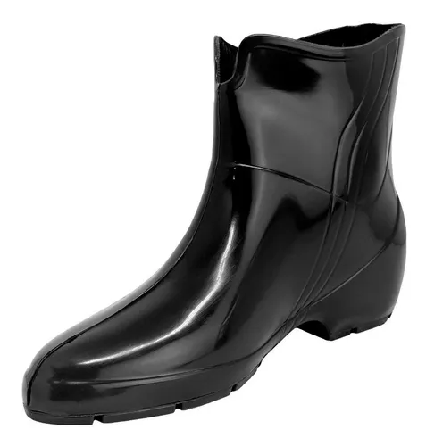 Bota galocha feminina limpeza cano curto pat 2025
