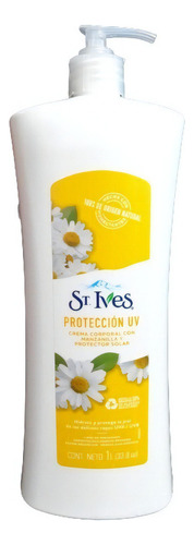 Crema Corporal St. Ives® Protección Uv C/ Manzanilla 1 Litro