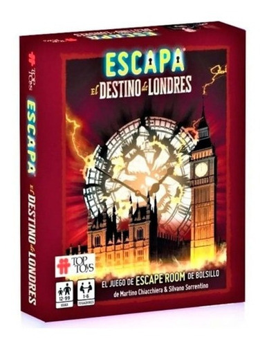 Juego Escapa! Destino Londres Escape Room 2301 Top Toys