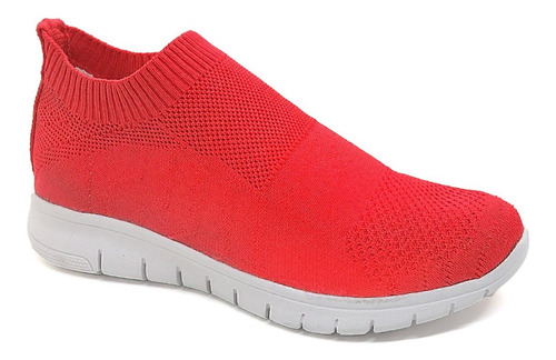 Imagen 3 de 5 de Zapatilla Mujer Elastizada Deportiva Liviana Training Comoda