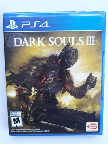 Dark Souls 3 Juego Ps4 Nuevo Y Sellado