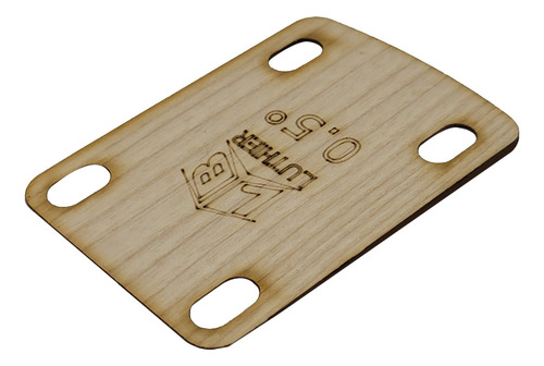 Shim Neck En Angulo 0.5º Lb Luthier. Tipo Stratocaster