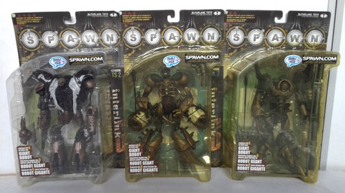 Mcfarlane Toys Spawn Interlink Serie 18 #2,3 Y 4