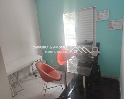 Apartamento A Venda, 2 Dormitórios, Sala 2 Ambientes + Sacada, Vaga De Garagaem, Móveis Planejados. 5 Minutos Metrô Campo Limpo. Jardim Casa Blanca. - Ap00164 - 69217946