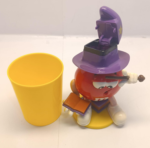 Dispenser M&m M E M Mem Original Grande Feiticeiro Mago Mági (Usado)
