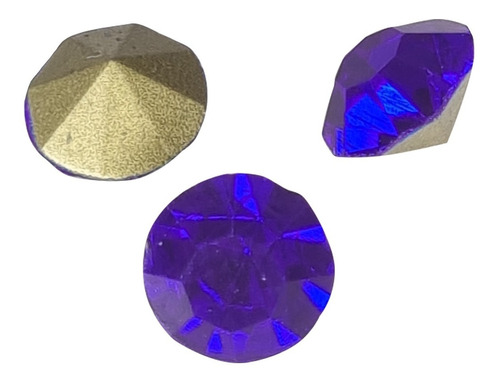 Strass Para Engarzar Cristales 6mm Piedras Colores X 1440u.