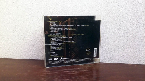 Chango Spasiuk - Tierra Colorada Teatro Colon Vivo Cd + Dvd Estándar