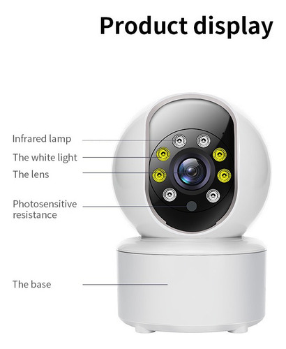 Cámara De Seguridad Interior 5g Cámara Wifi Visión Nocturna