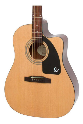 Guitarra eléctrico-acústica EpiPhone Aj100 Ce Folk Natural