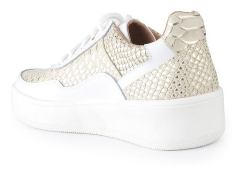 Imagen 6 de 8 de Zapatillas Sneakers Zapatos De Mujer De Cuero Jack - Ferraro