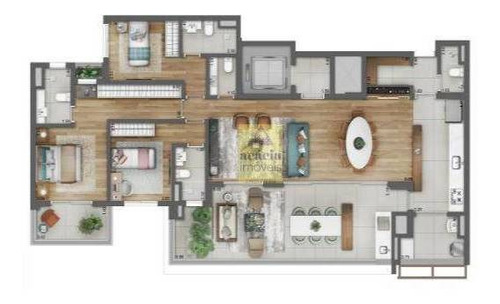 Imagem 17 de 17 de Apartamento Com 4 Dormitórios À Venda, 167 M² Por R$ 1.896.525,43 - Vila Romana - São Paulo/sp - Ap2664