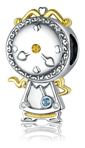 Charm  Diseño Lumiere Y Ding Dong Plata De Ley 925.