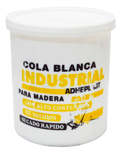 Cola Blanca Adheplast Industrial Madera Galon