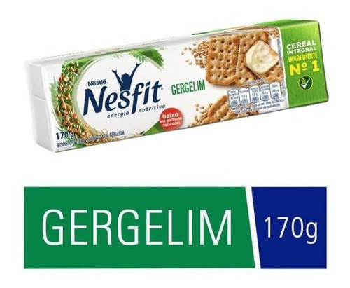 Imagem 1 de 4 de Biscoito Gergelim Nesfit Nestle 170 Grs