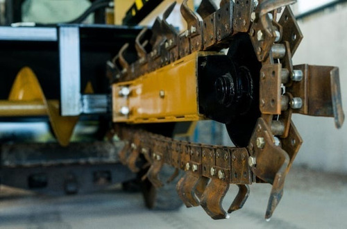 Zanjadora 1200 Hidrobull- Implemento Minicargadora Bobcat