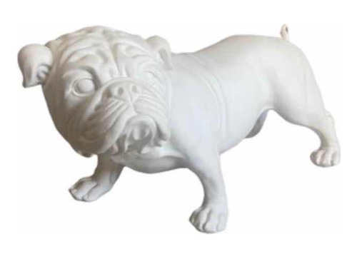 Escultura De Bulldog Inglés Tamaño Real