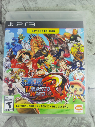 Juego One Piece Unlimited World R Ps3 Fisico Usado