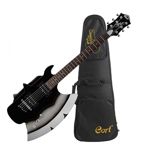 Guitarra Eléctrica Cort Gs-axe Negra Cuotas