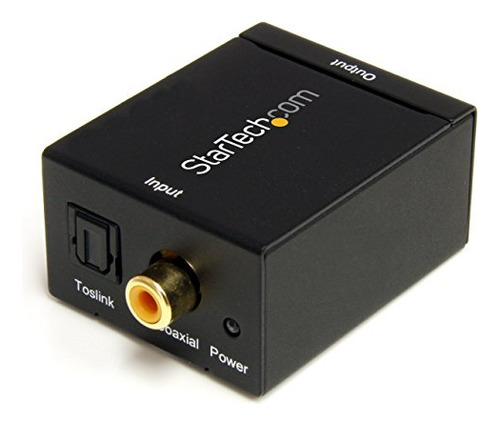 Convertidor De Audio Digital Spdif Coaxial/toslink A Rca