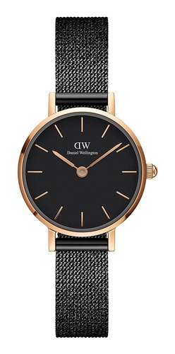 Reloj Mujer Daniel Wellington Dw00100441 Cuarzo Pulso Negro 