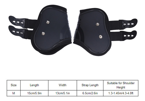 Juego De 2 Botas Tendinosas Horse Supplies, Resistentes Y Aj