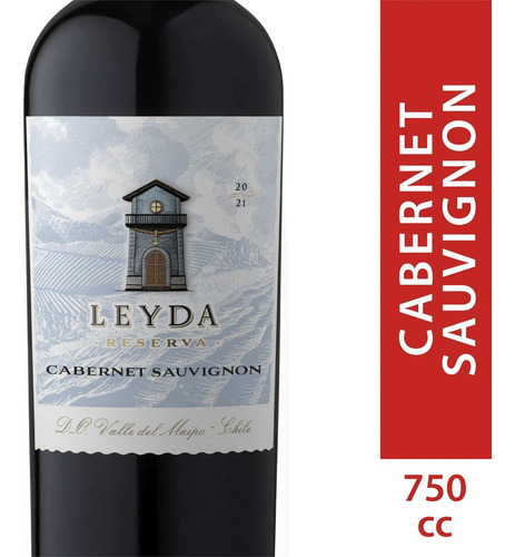 Vino Leyda Reserva - Cabernet Sauvignon 750ml