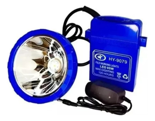 Foco Led Para Minero Caza Camping 3 En 1 Recargable