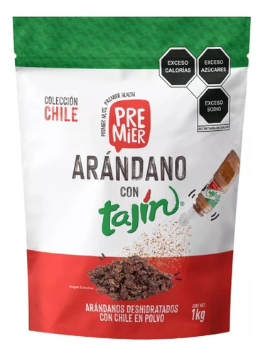 Arándano Enchilado Con Tajin 1kg Premier