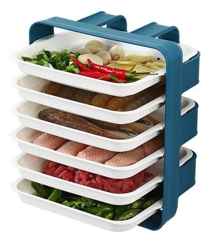 Platos Tipo Cajón De Múltiples Capas, Mesa De Guarnición Mon