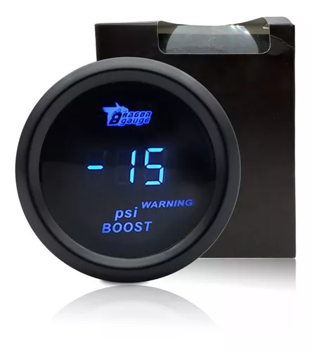 Reloj Presión De Turbo Digital Led Para Auto Camioneta