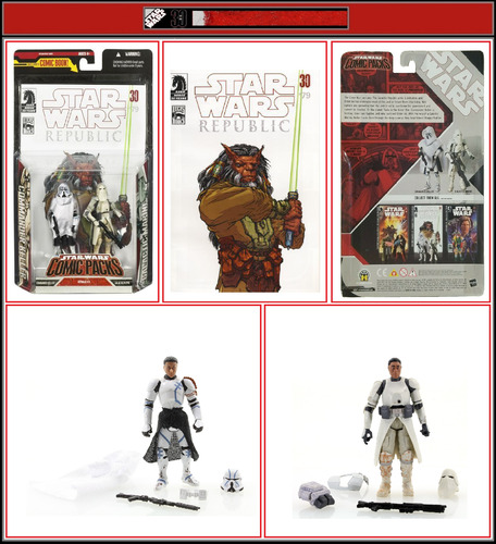Star Wars Commander Keller & Galactic Marine 30th Swargento!