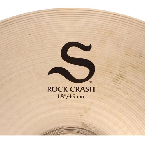 Platillo Rock Crash De 18 Pulgadas Zildjian Serie S S18rc