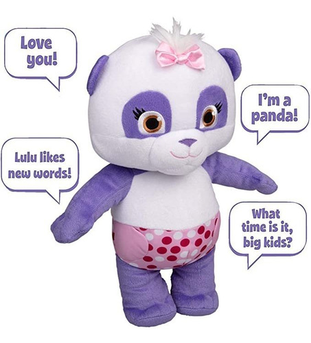 Snap Toys Word Party Talking 12 Inch Baby Lulu Peluche  - P