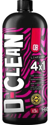 D-clean Limpador 4 Em 1 Apc Interno Externo 1,5l Dub Boyz
