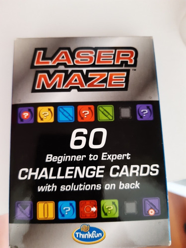 Laser Maze 60 Beginner To Expert challenge Card 