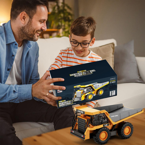 Rovtop 1:24 9ch Camión Coche Volquete Rc Vehículo De