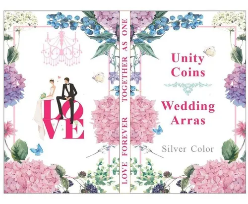 Inglés Silver Arras De Boda Wedding Arras Unity Coins ...