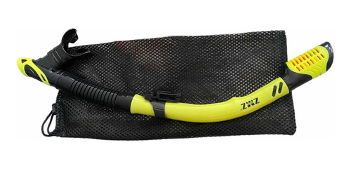 Tubo Snorkel Amarillo Con Negro Zmz Dive