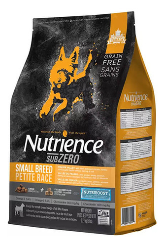 Nutrience Subzero Dog Fraser Valley Small Bite 1.8kg