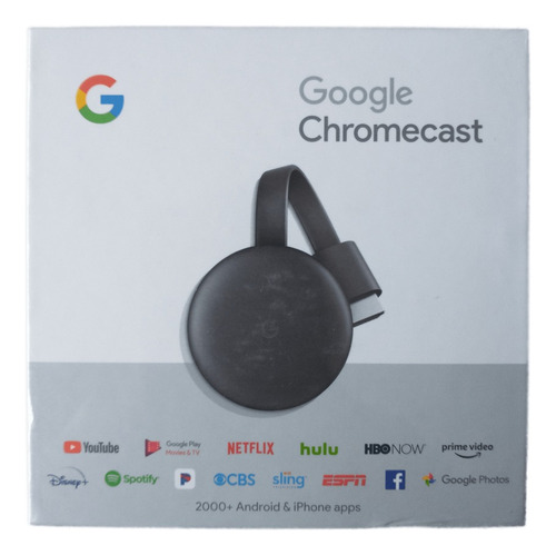 Google Chromecast 3ra Generación Full Hd