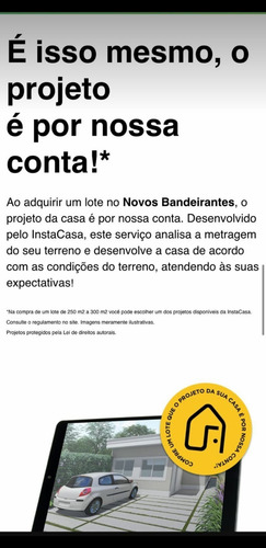 Imagem 8 de 20 de Breve Lançamento Condominio Novos Bandeirantes, Lotes A Partir De 200m2, Ótima Localização - Te00192 - 70426665
