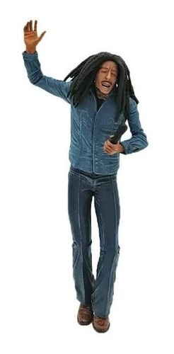 Figura Bob Marley Cantante Reggae Leyenda Jah Rastafari 18cm