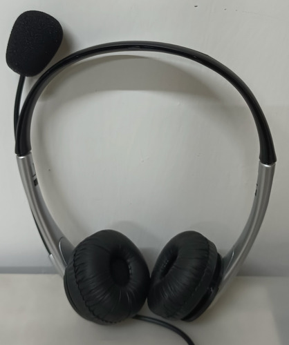 Audífonos Alámbricos Diadema Call Center Con Micrófono