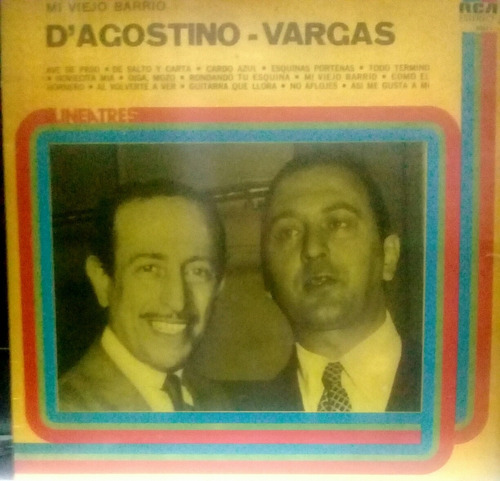 Lp  D'agostino-vargas (mi Viejo Barrio)
