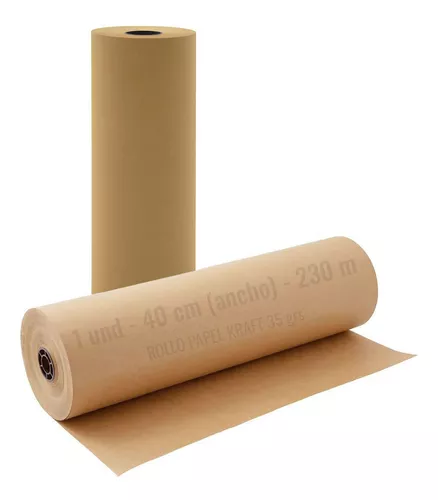 Rollo de Papel Kraft 35 grs. 40 cms.