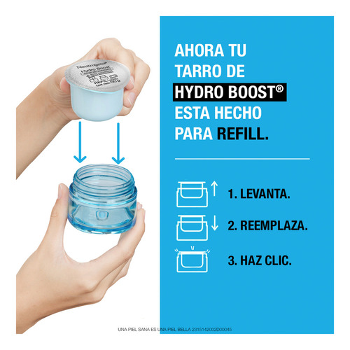 Refill Crema Hidratante Facial Neutrogena Hydro Boost 50 G