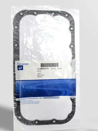 Empacadura De Carter Spark Matiz Tico Original Gm