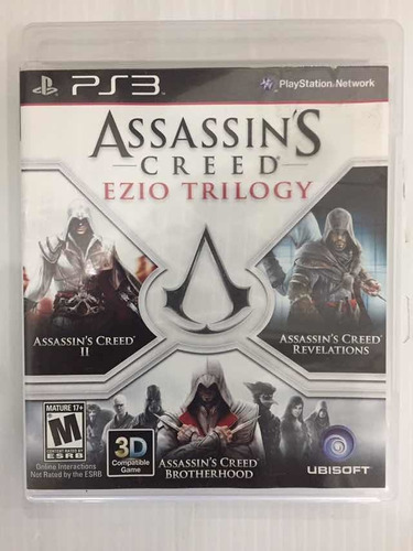 Assassin Creed Ézio Trilogy Ps3