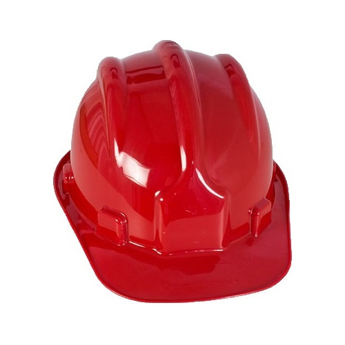 Capacete Segurança Aba Frontal Vermelho