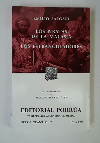 Libro Los Piratas De La Malasia Los Estranguladores